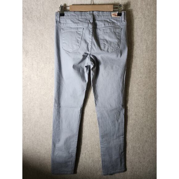 JUDY BLUE Gray Mid-Rise Lightweight Stretch Straight Jeans SZ 11 (32" inseam) - Picture 2 of 7